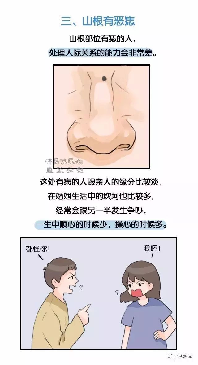 吴秀波到翟天临，面相有这三颗痣，注定出事情！ 图片17