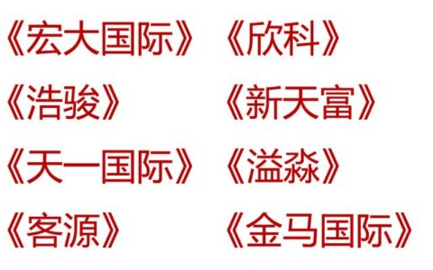 贸易公司起名大全，助力老板顺风顺水财源滚滚来