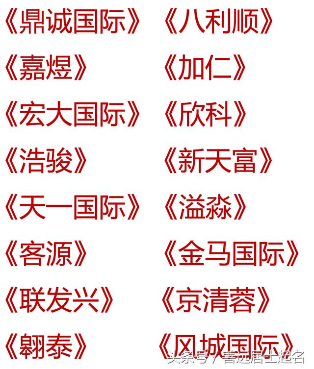 贸易公司起名大全，助力老板顺风顺水财源滚滚来 图片3