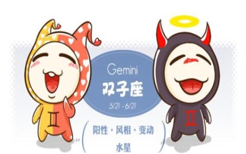 双子座男生性格特点 他们的爱情怎么表现的呢