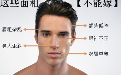 有这些面相特征的男人不能嫁