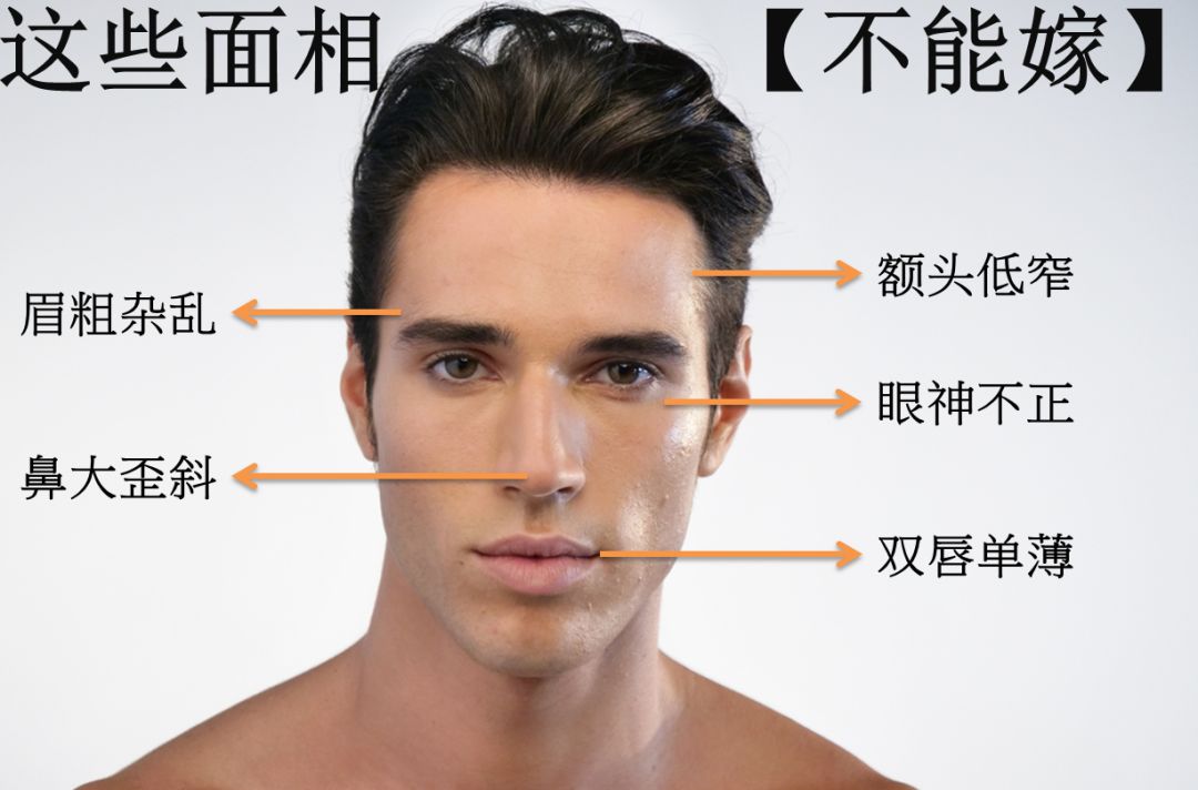 有这些面相特征的男人不能嫁 图片2 有这些面相特征的男人不能嫁 图片1
