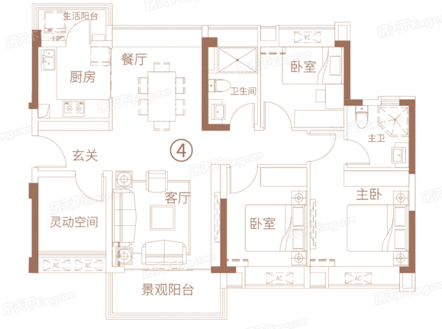 因风水而遭嫌弃的横厅格局,或是豪宅的最佳选择 图片10 因风水而遭嫌弃的横厅格局,或是豪宅的最佳选择 图片9