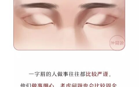 常见的眉毛和眉形，看看哪种更加聚财