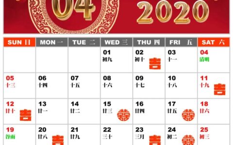 四月运势分析和四月份黄道吉日