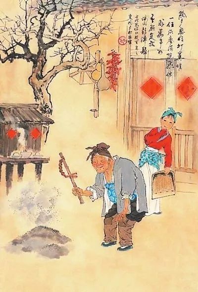 趣味年俗 | “偷听”能卜吉凶，“捶粪”可求财运 图片13