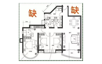 这些缺角户型会让你妻离子散 图片2 这些缺角户型会让你妻离子散 图片1
