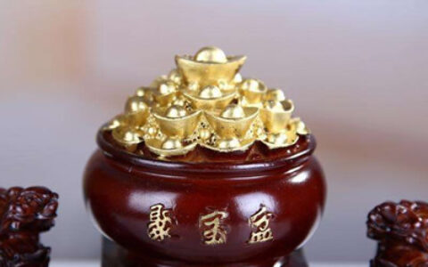 聚宝盆风水摆件的摆放和功效