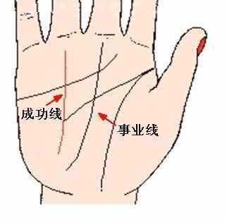 教你看成功线、婚姻线与感情线的关系 图片5