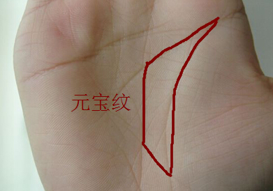 手相元宝纹表示生活很富有吗 图片3