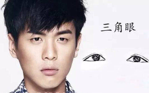 三角眼一大一小说明了什么呢